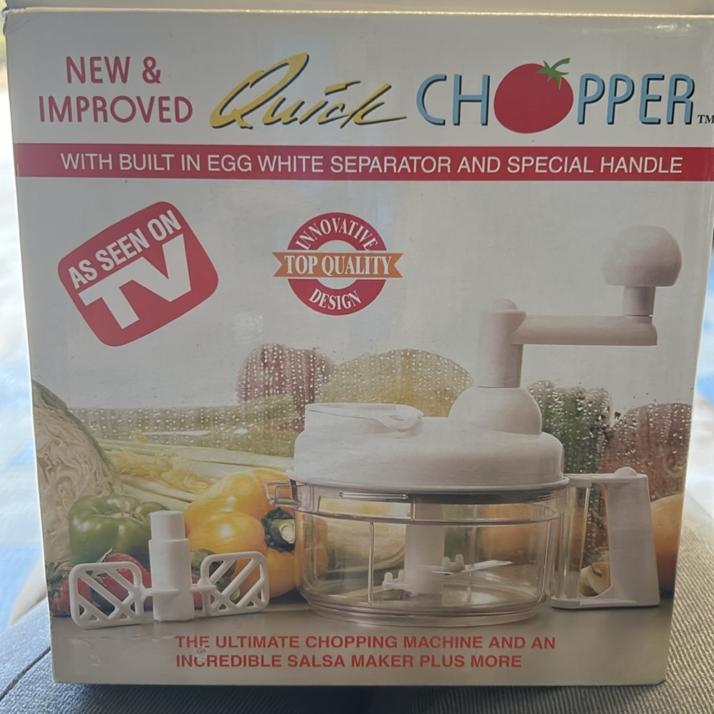 New & Improved Quick Chopper As seen On TV New in Box